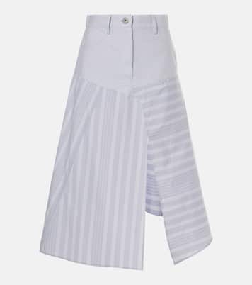 Jupe midi en coton | JW Anderson