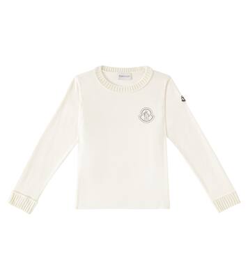 Felpa in cotone con logo | Moncler Enfant