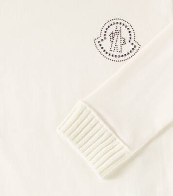 Felpa in cotone con logo | Moncler Enfant