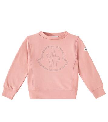 Felpa in jersey di cotone con logo | Moncler Enfant