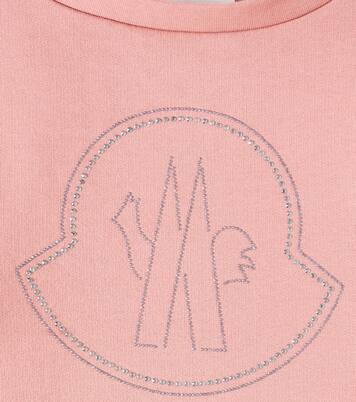 Felpa in jersey di cotone con logo | Moncler Enfant