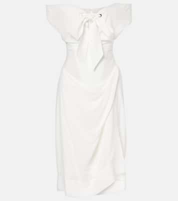 Bridal - Abito midi Iwona in crêpe de chine | Vivienne Westwood