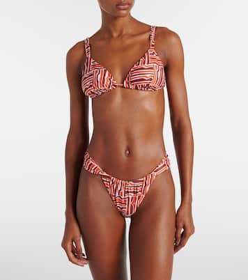Braga de bikini Andez de tiro bajo estampada | Faithfull