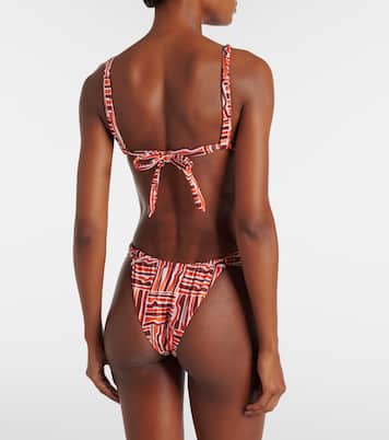 Braga de bikini Andez de tiro bajo estampada | Faithfull