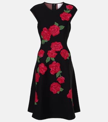 Abito corto in jaquard | Carolina Herrera