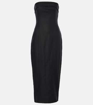 Linen midi dress | Faithfull