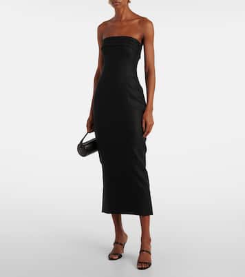 Linen midi dress | Faithfull