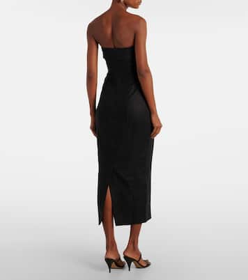 Linen midi dress | Faithfull