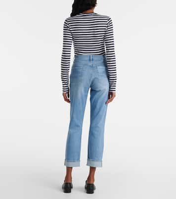 Jean skinny à taille mi-haute | 7 For All Mankind