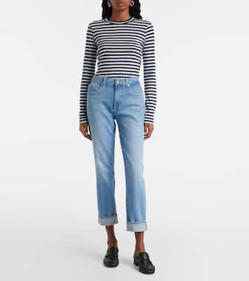 Jean skinny à taille mi-haute | 7 For All Mankind