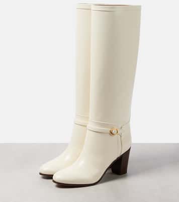 Bottes Pattie 75 en cuir | Valentino Garavani
