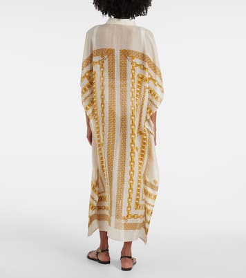 Caftano Barocco in chiffon | Versace
