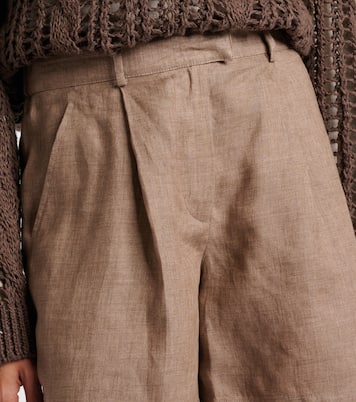 Shorts in lino | Brunello Cucinelli