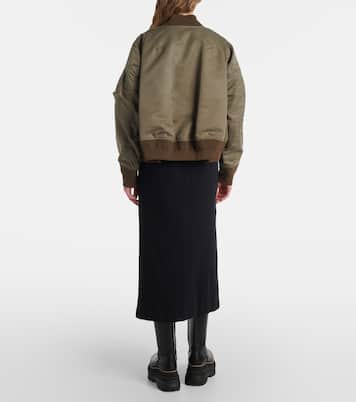 Giacca blouson in twill tecnico | Sacai
