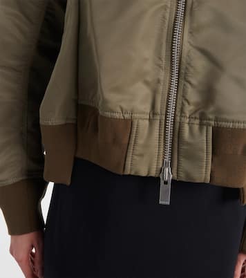 Giacca blouson in twill tecnico | Sacai
