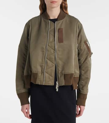 Giacca blouson in twill tecnico | Sacai