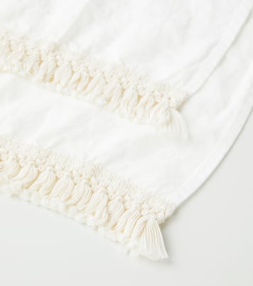 Linen hand towel and bath towel set | Once Milano
