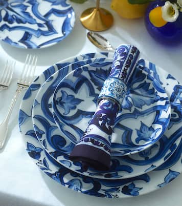 Porcelain charger plate | Dolce&Gabbana Casa