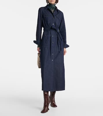 Abito lungo di jeans | Dries Van Noten