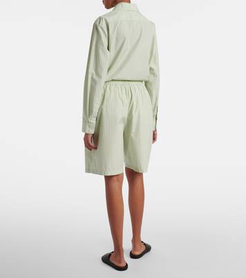 Bermudas Zinnia en popelín de algodón | The Row