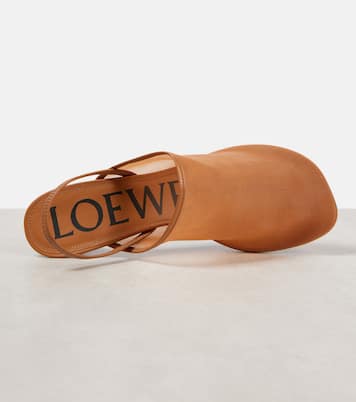 Mules slingback Petal in mesh | Loewe