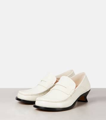 Loafer-Pumps Campo 45 aus Leder | Loewe