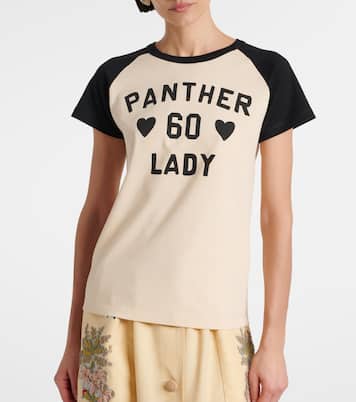 T-shirt imprimé en coton | Valentino