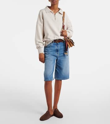 Suede mules | Prada