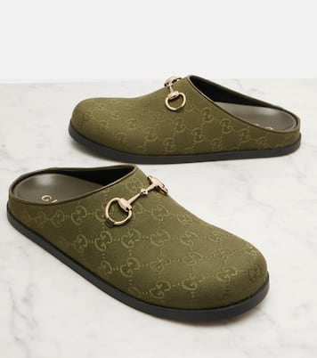 New Sol GG canvas clogs | Gucci