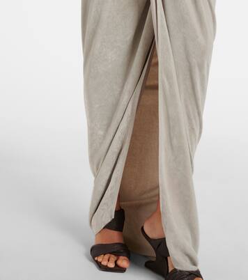 Robe portefeuille longue | Rick Owens