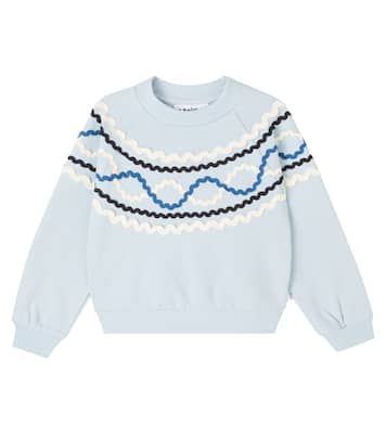 Marilyn embroidered cotton sweatshirt | Molo