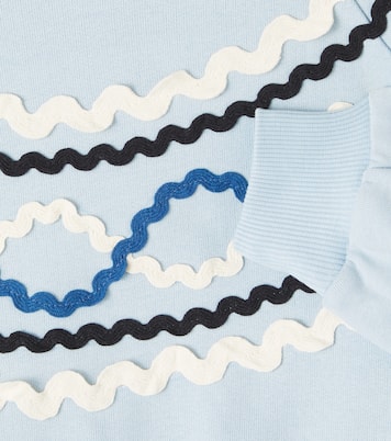 Marilyn embroidered cotton sweatshirt | Molo