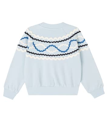 Marilyn embroidered cotton sweatshirt | Molo