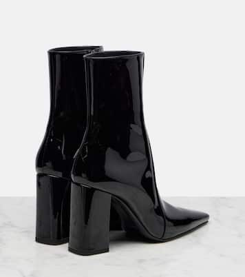 Rainer 90 patent leather ankle boots | Saint Laurent