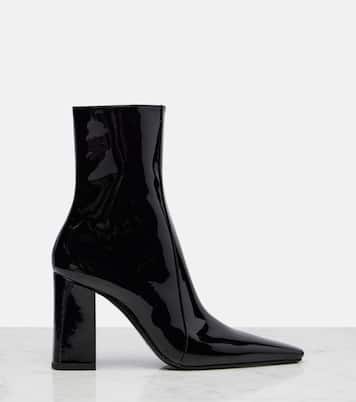 Rainer 90 patent leather ankle boots | Saint Laurent