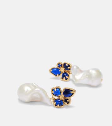 Bloom Baroque pearl drop earrings | Zimmermann