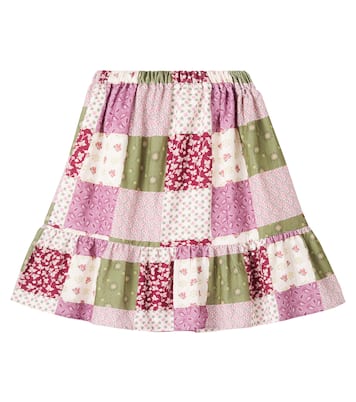 Melba colorblock cotton skirt | The New Society