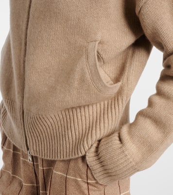 Xtra Fab cashmere zip-up cardigan | Extreme Cashmere