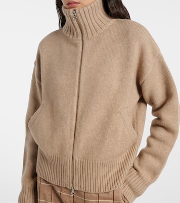 Xtra Fab cashmere zip-up cardigan | Extreme Cashmere