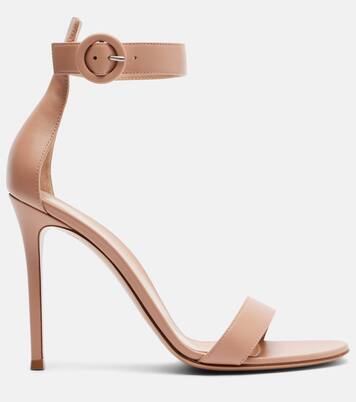 Portofino 105 leather sandals | Gianvito Rossi