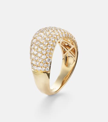 Celeste 18kt gold ring with diamonds  | Anita Ko
