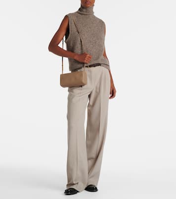 '90s leather shoulder bag | The Row