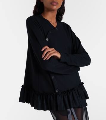 Top aus Wolle | Noir Kei Ninomiya
