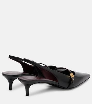Mary-Jane-Pumps Double-T aus Leder | Tory Burch