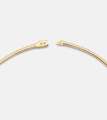 Halskette aus 18kt Gelbgold mit Diamanten | FoundRae