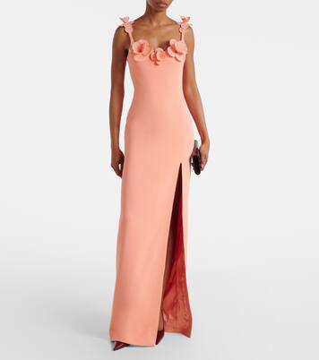 Floral-appliqué gown | David Koma