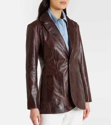 Leather blazer | Polo Ralph Lauren