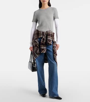 Wally leather ankle boots | Staud