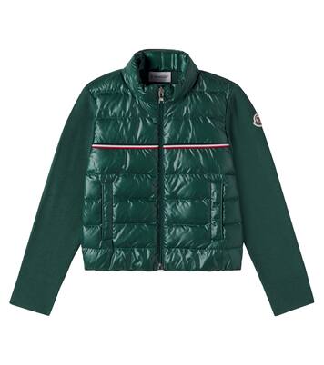 Down-paneled cotton jacket | Moncler Enfant