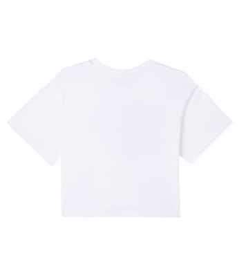 Logo cotton jersey T-shirt | Stella McCartney Kids